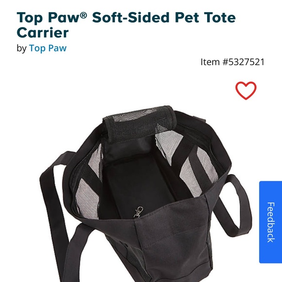 Small pet carrier black - Picture 4 of 4